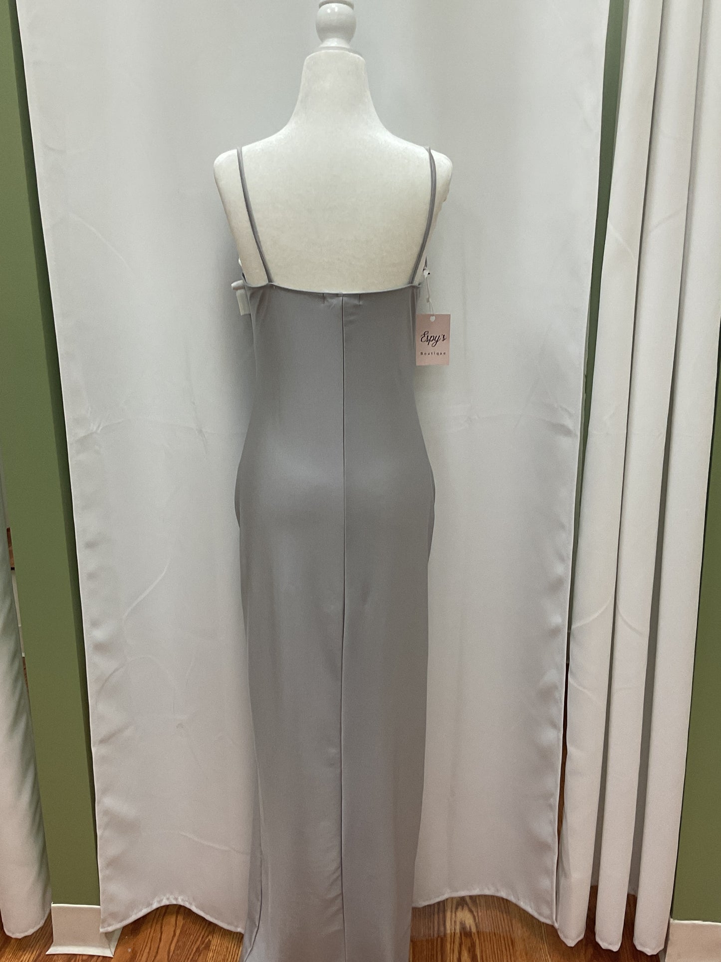 Glowing Sliver Long Dress