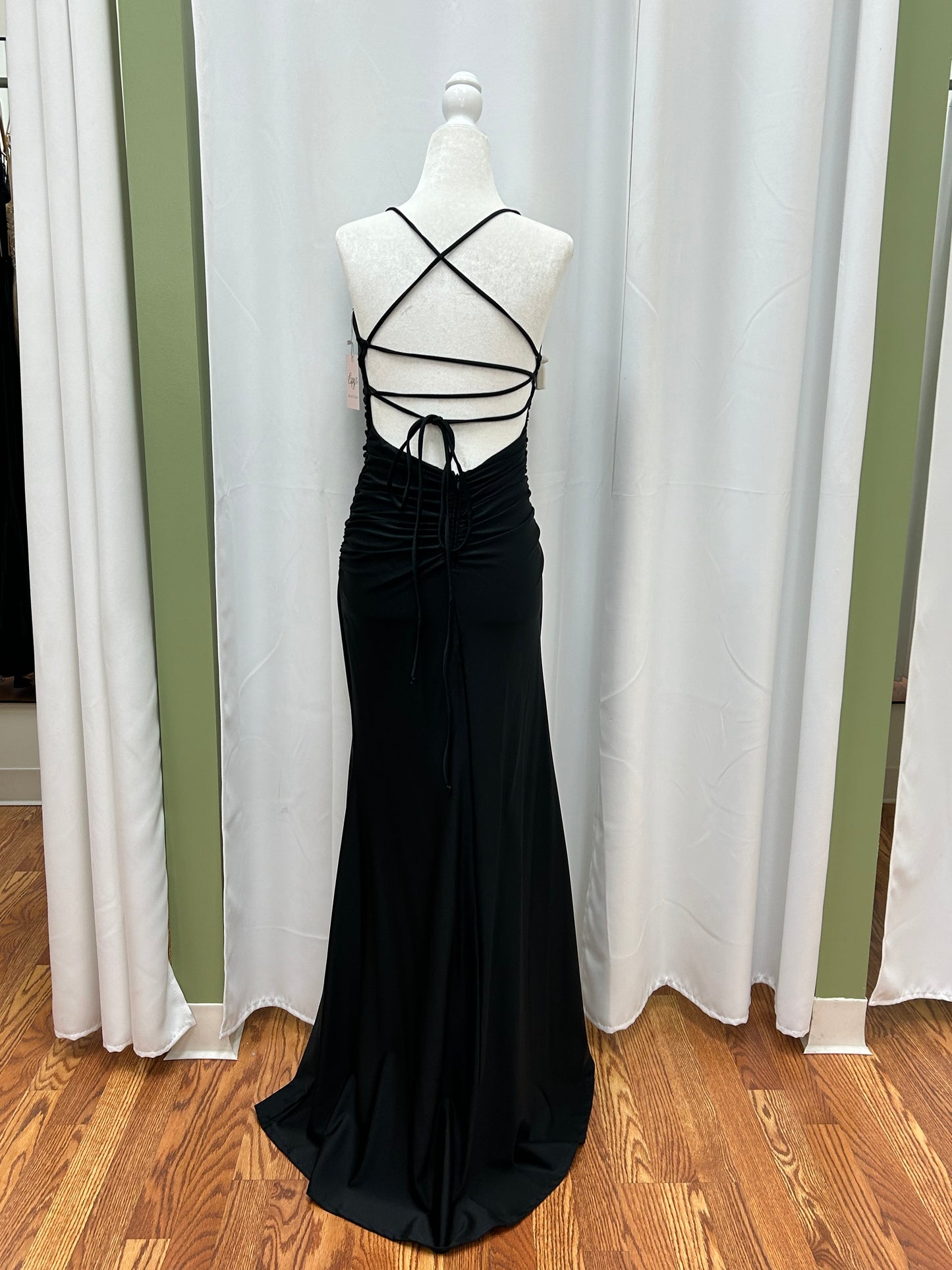 Black long dress