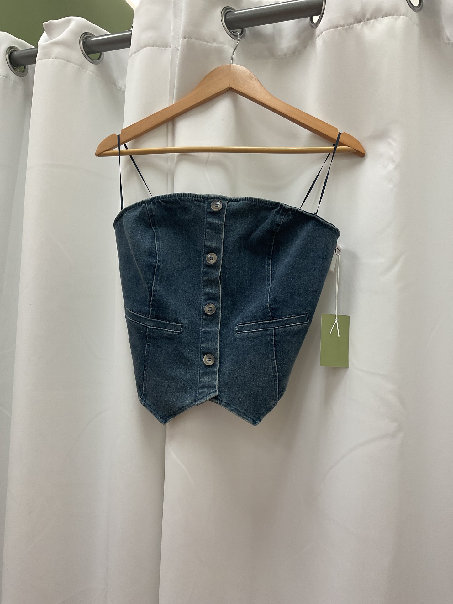 Denim top