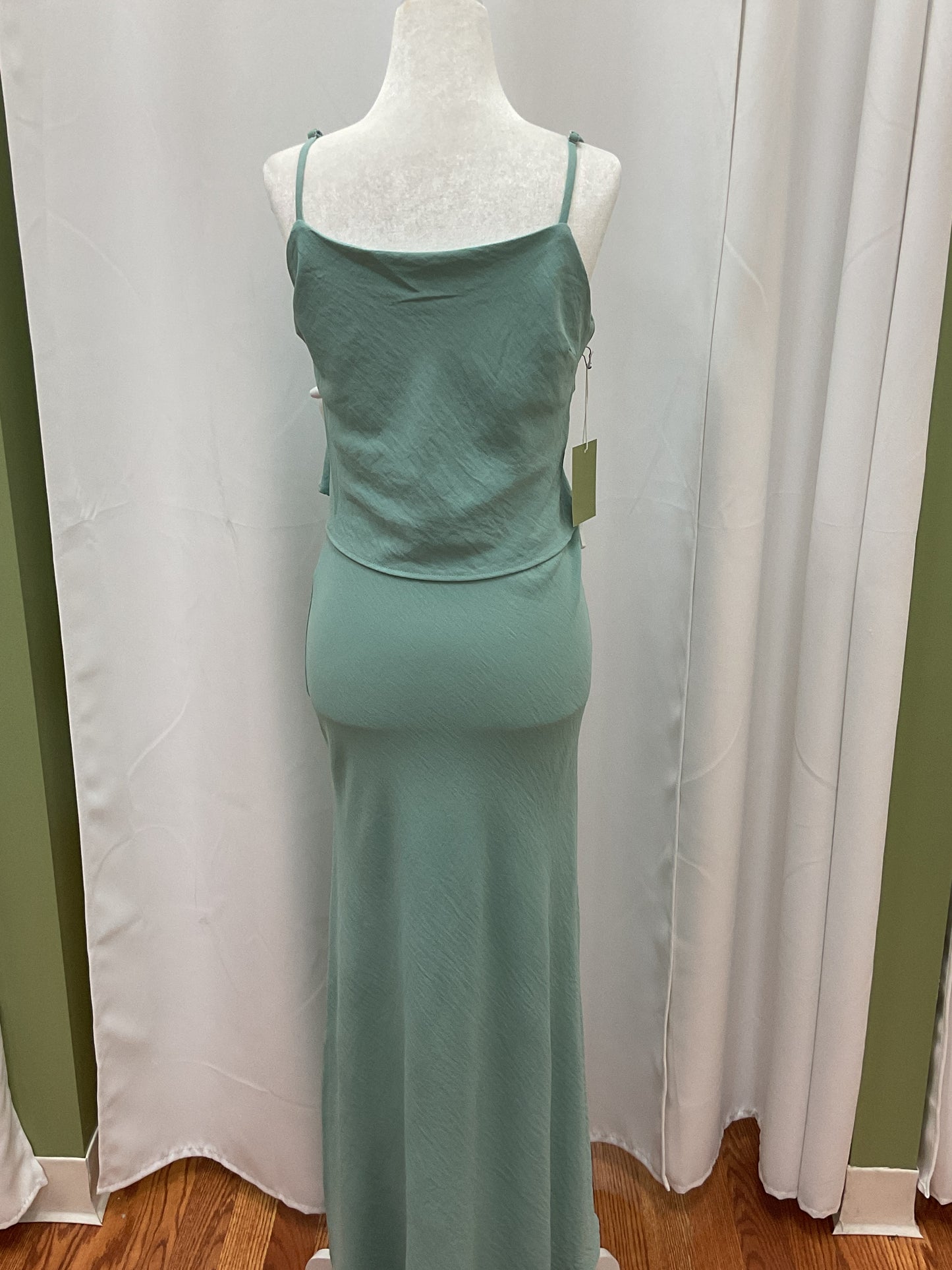 Teal Blue Dress