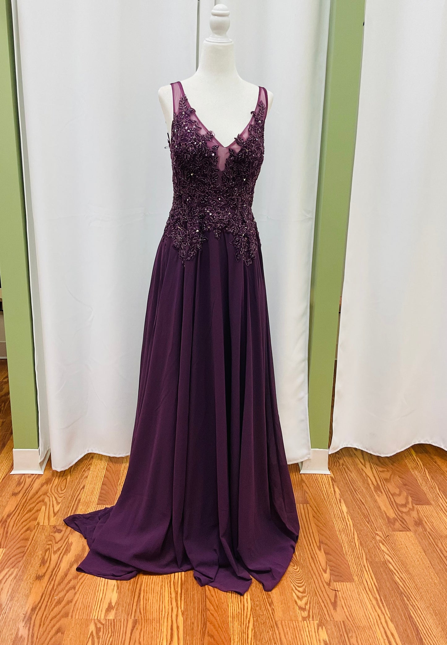 Purple dress