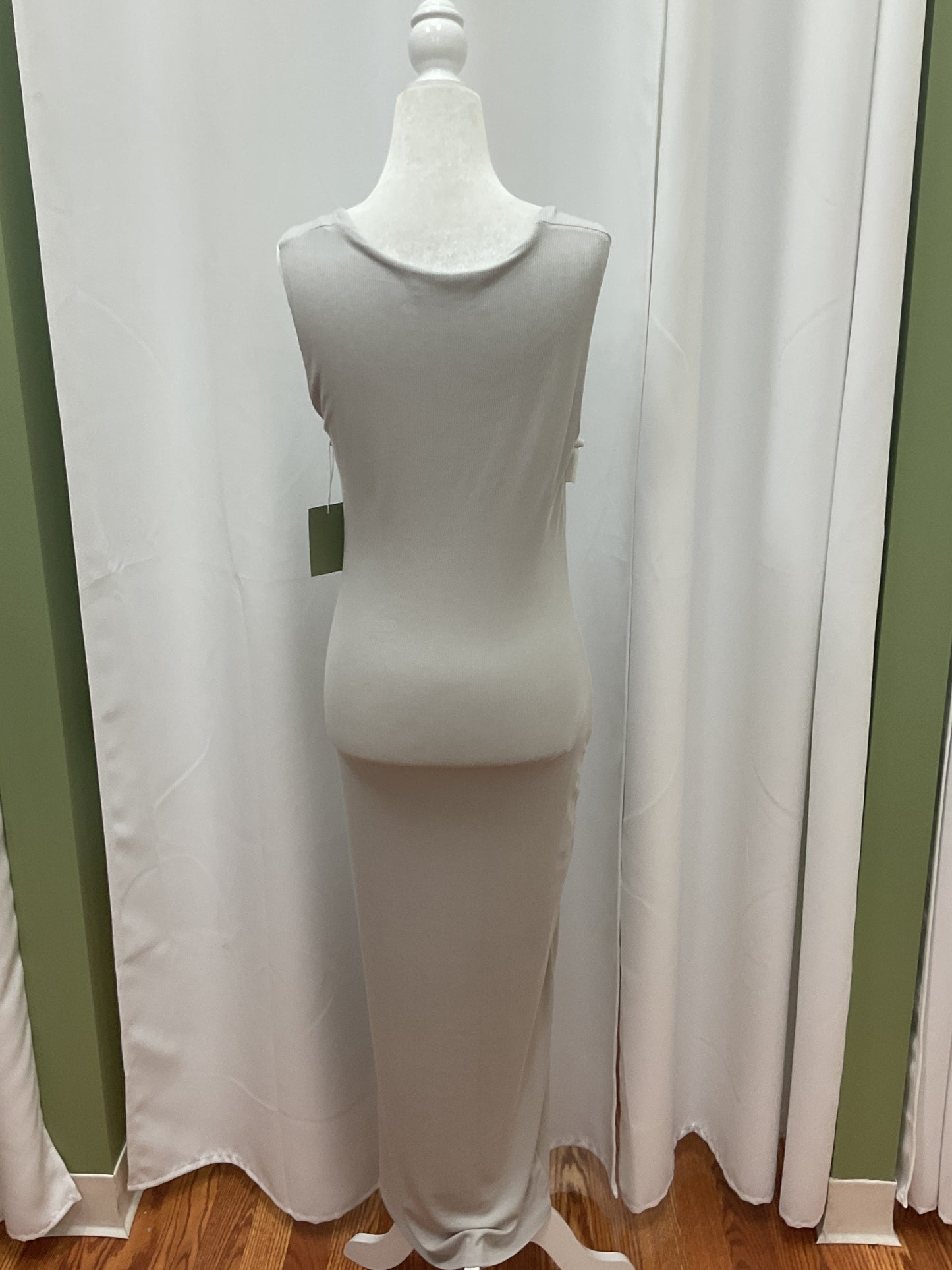 Grey Simple Long Dress
