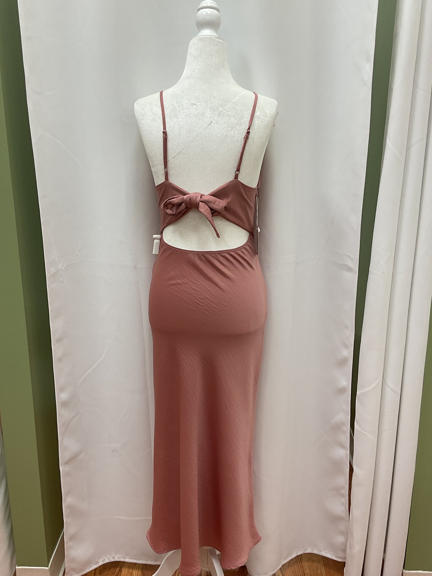 Pink Dress with Back Bow