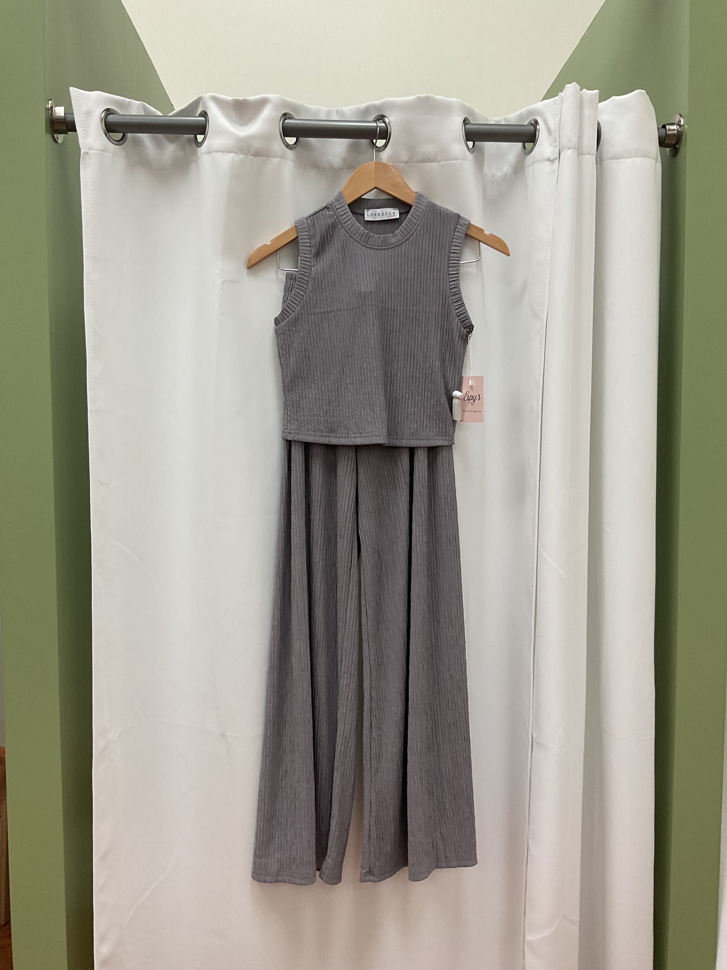 Pants set grey