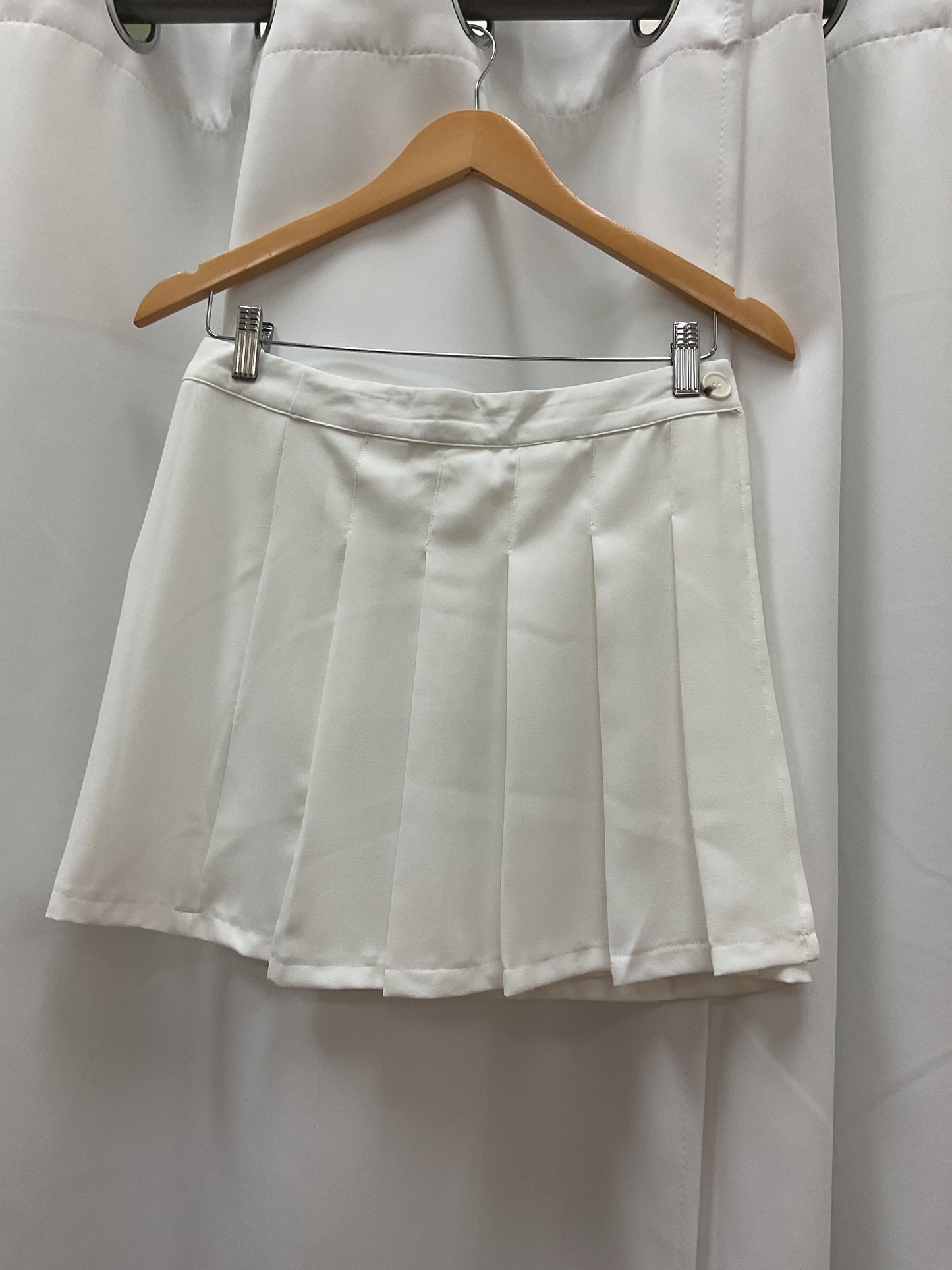 White skirt