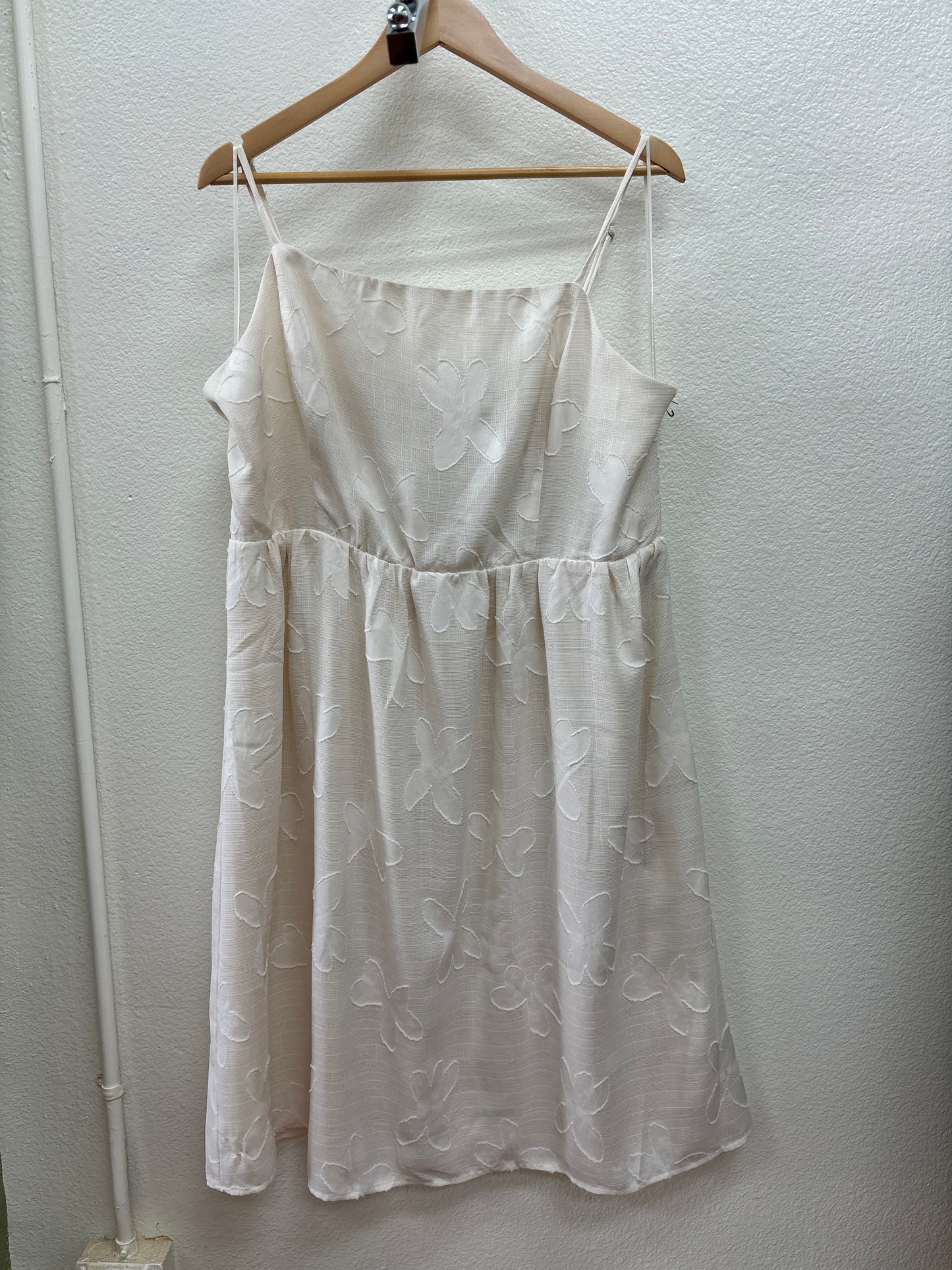 Plus Ivory Dress