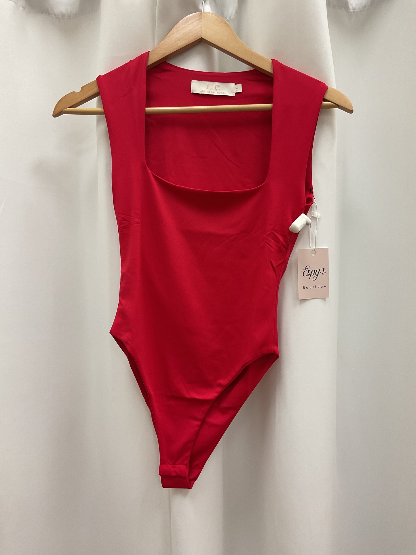 Red bodysuit