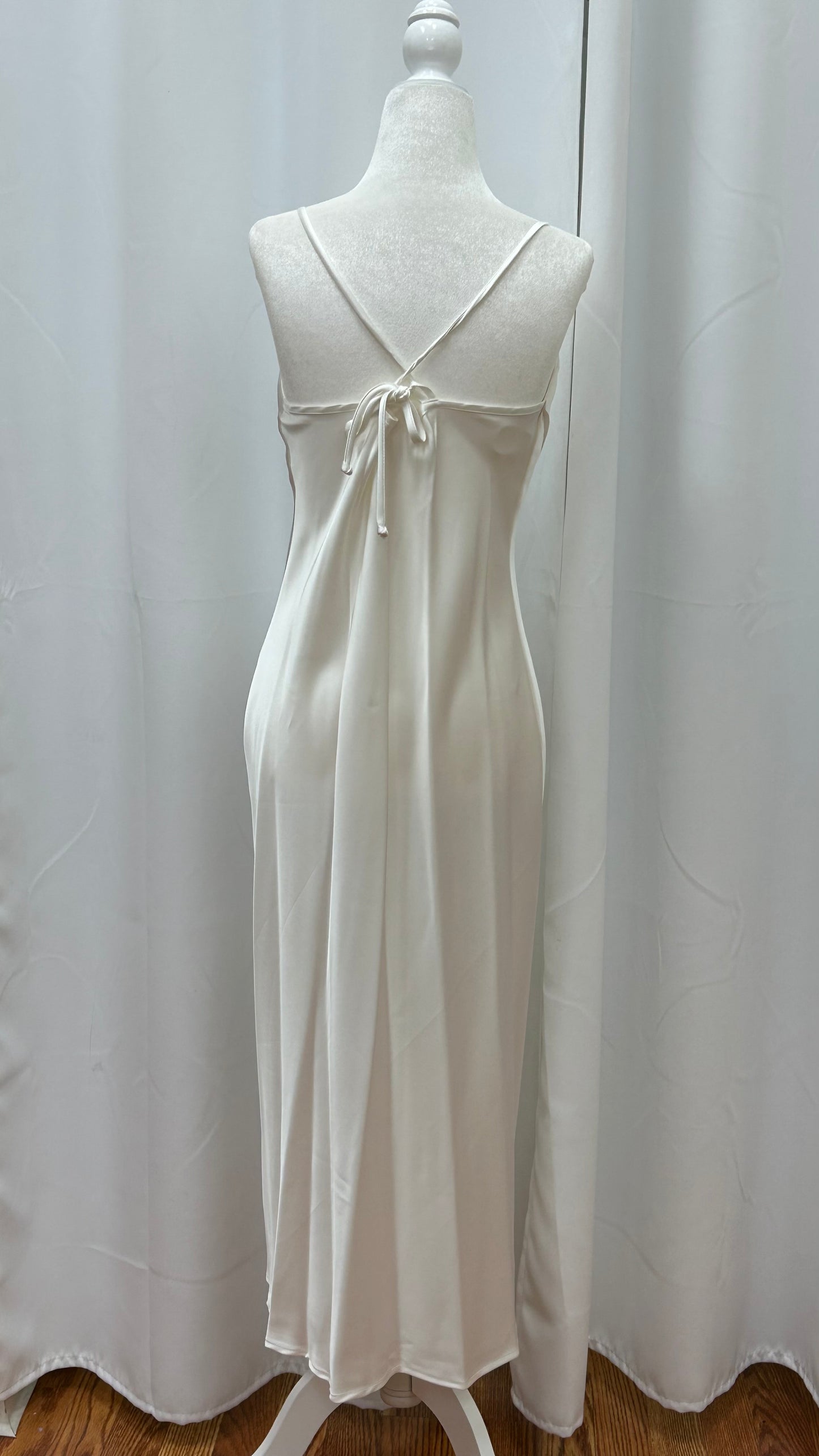 Ivory Silk Dress