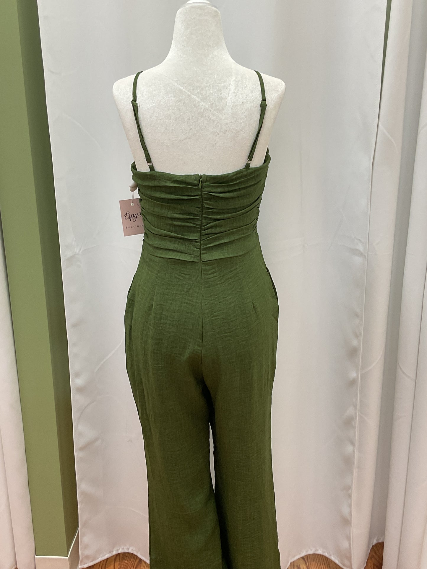 Forest Green Legged Dress