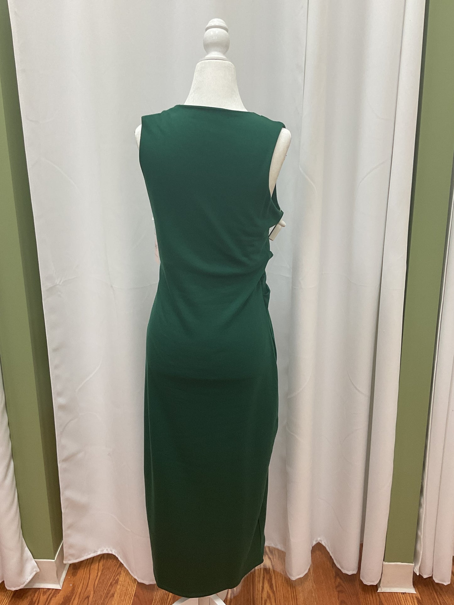 Aura Green Elegant Dress