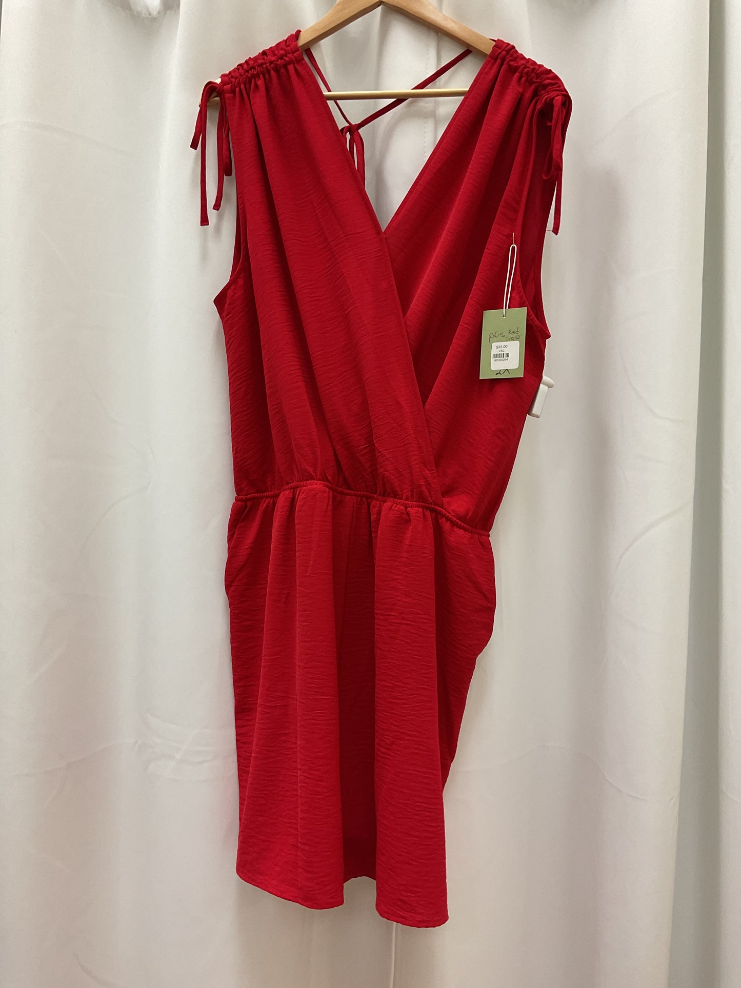 Plus Red Dress