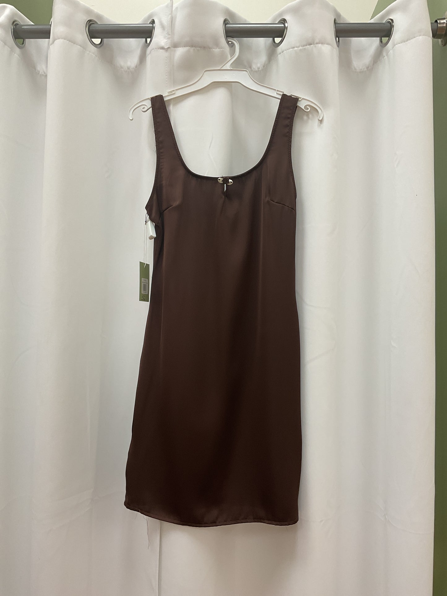 Mini brown dress