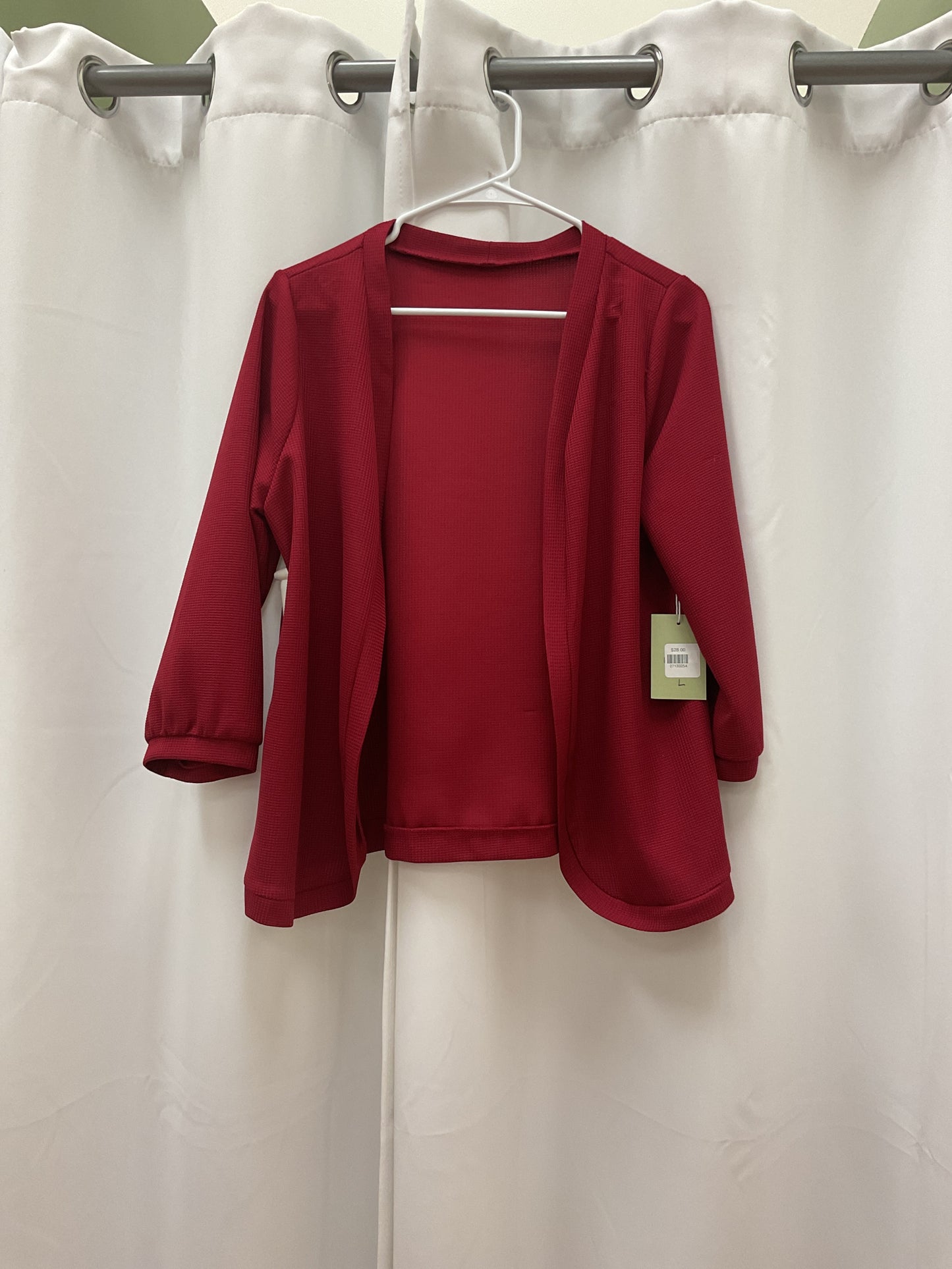 Burgundy cover