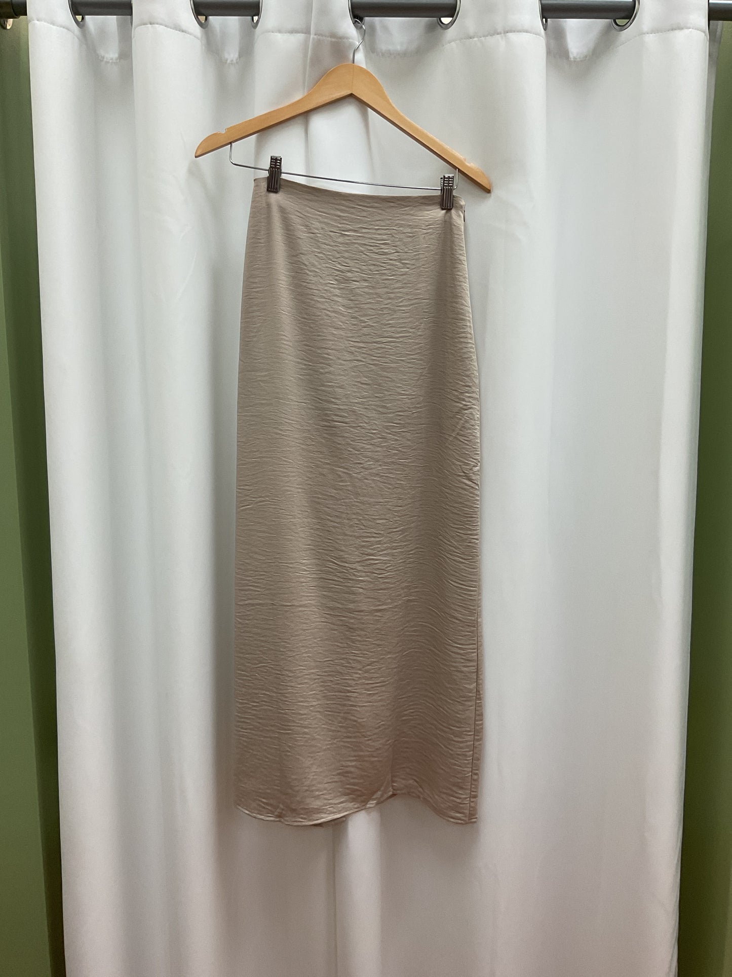 Satin skirt
