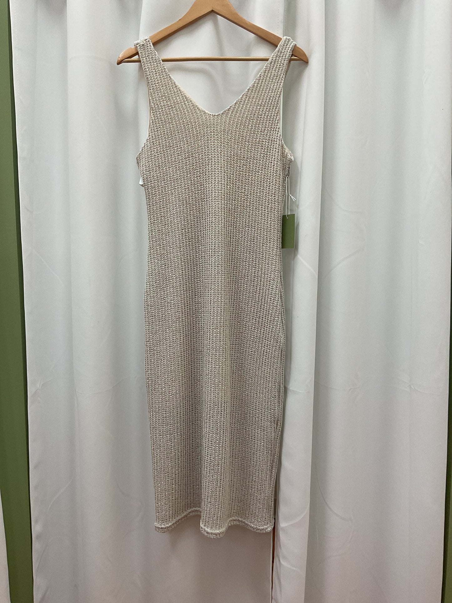 Woven midi dress