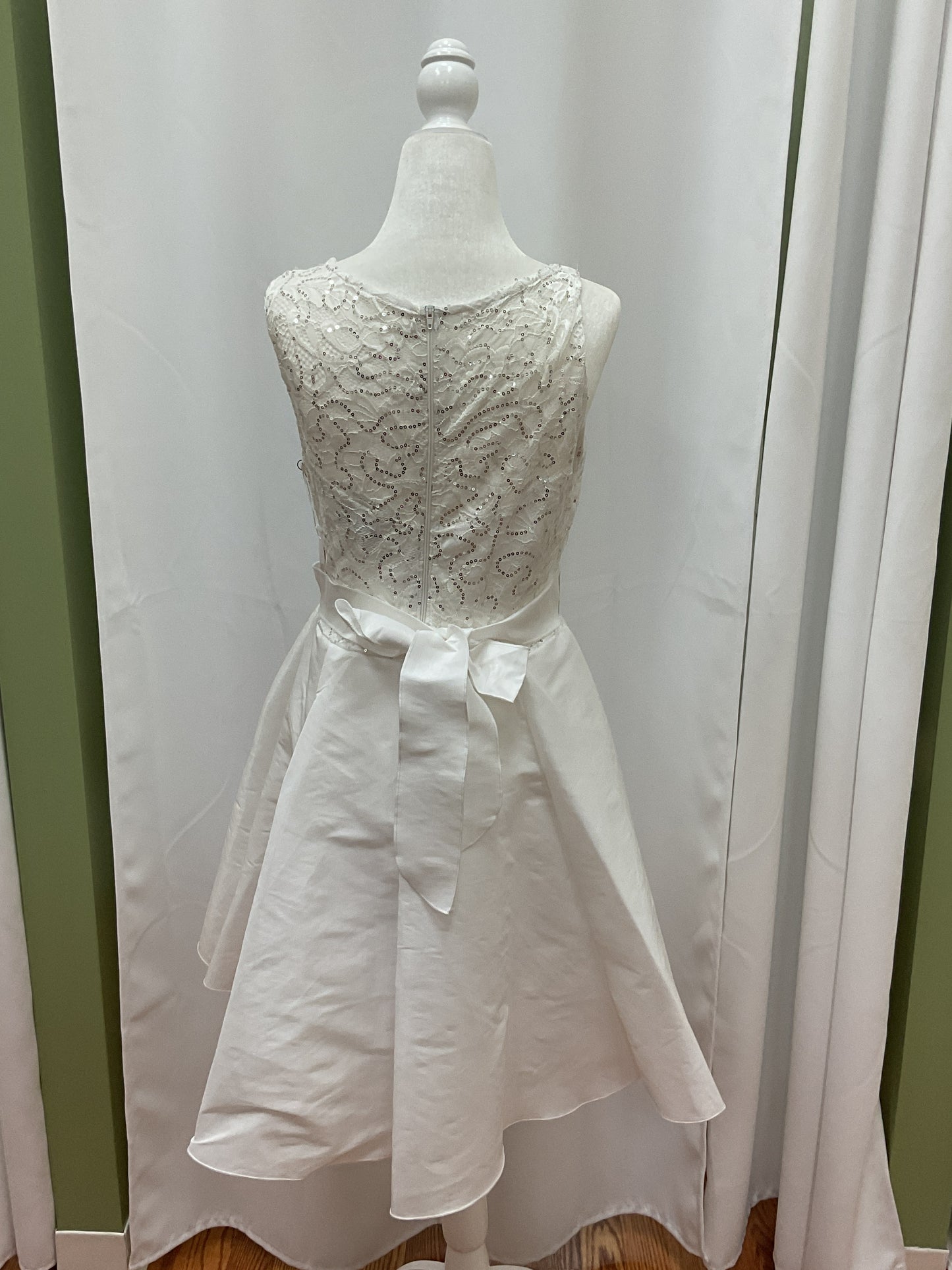 White Gem Dama Dress