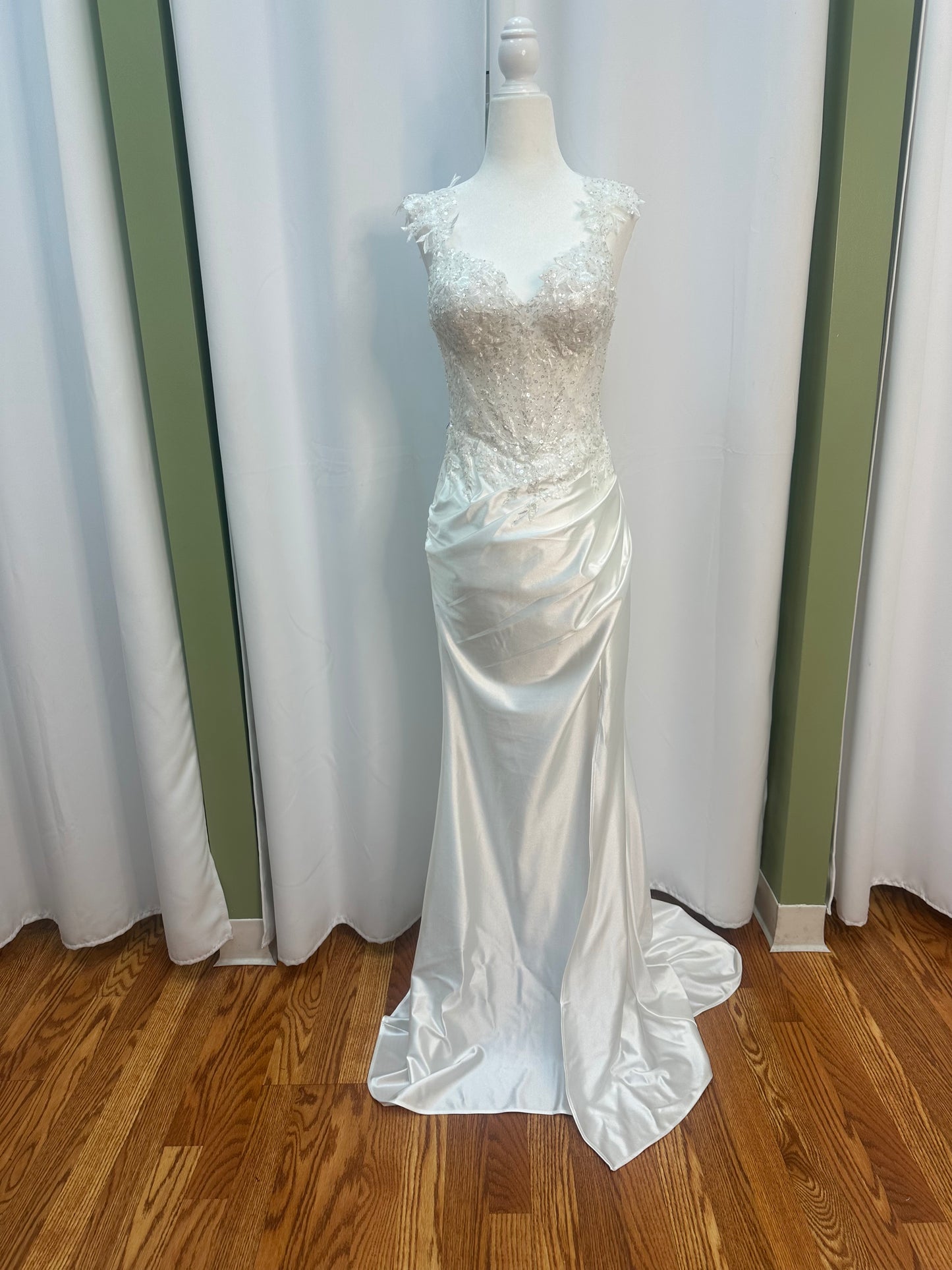 Beaded Corset Wedding Dress