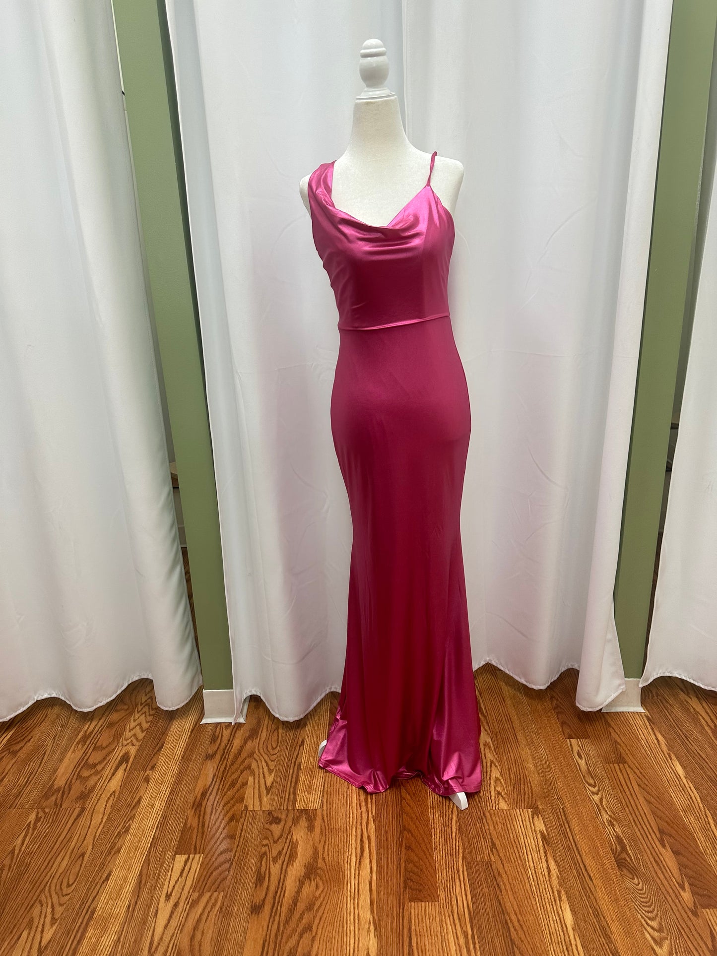 Hot Pink Adjustable Dress