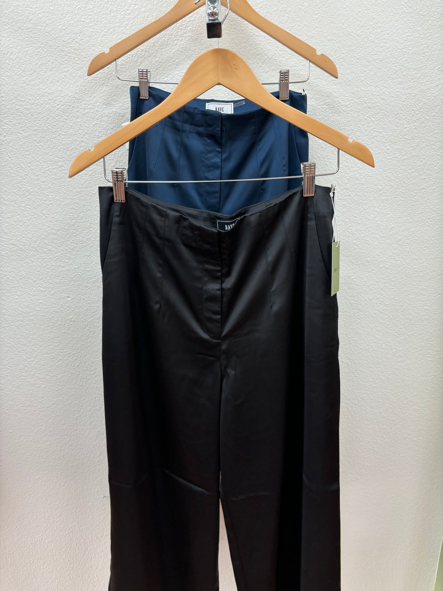 Silk Cropped Pants