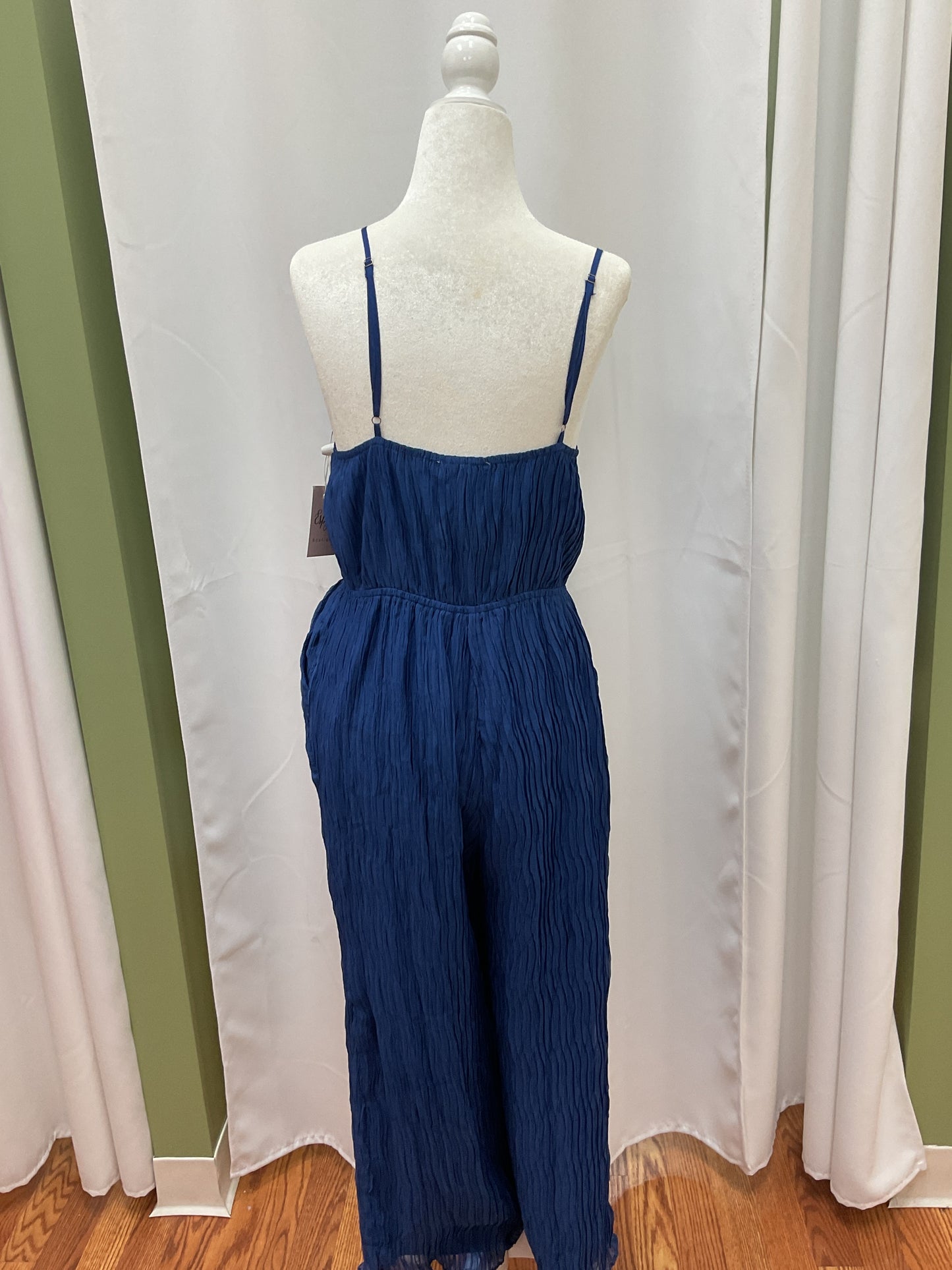 Navy Blue Leged Dress