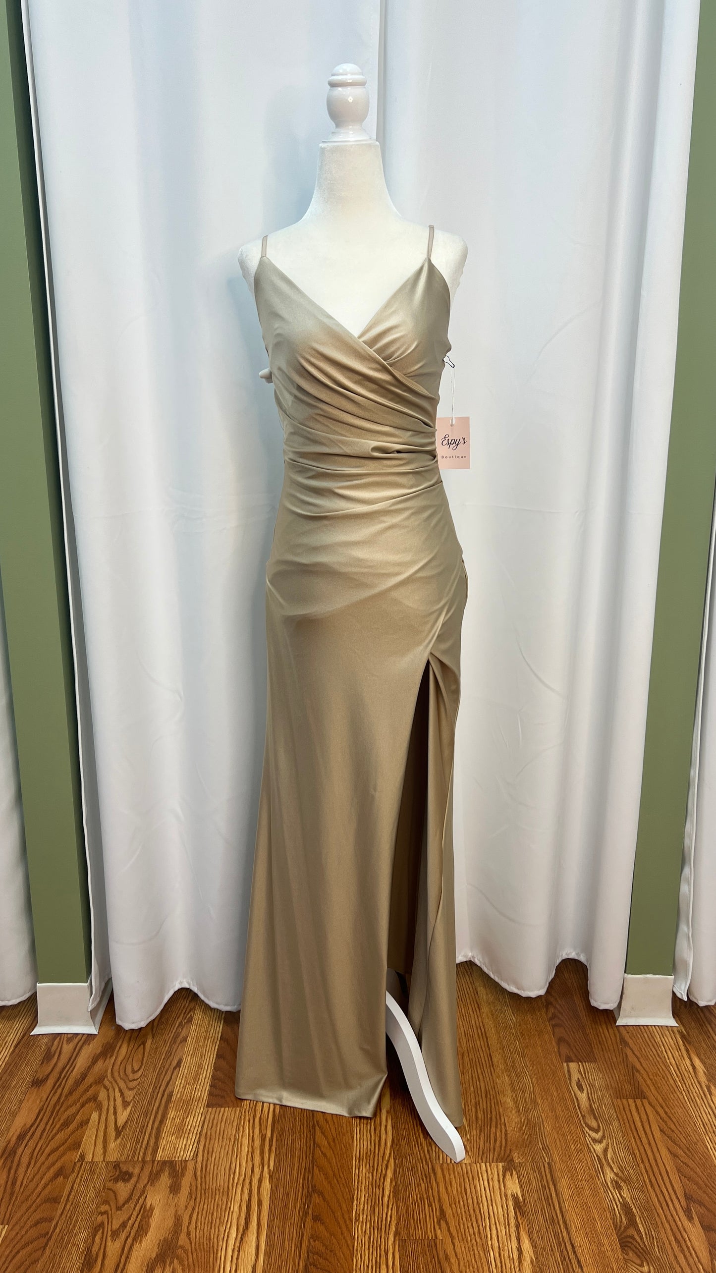Gold Long Dress