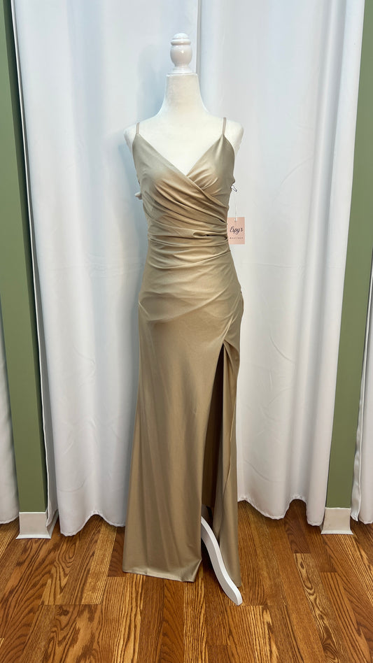 Gold Long Dress