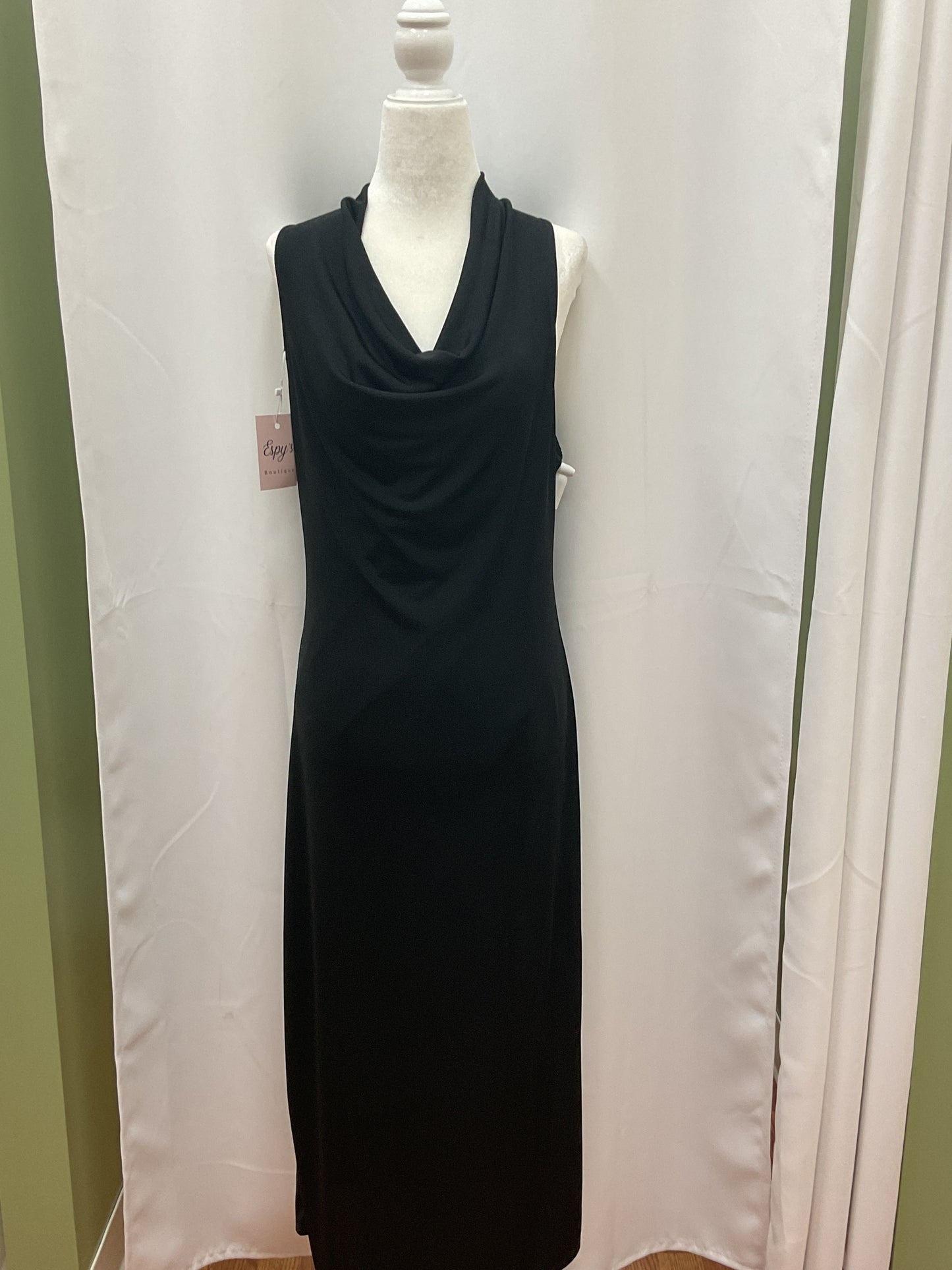 Black V-Neck Dress