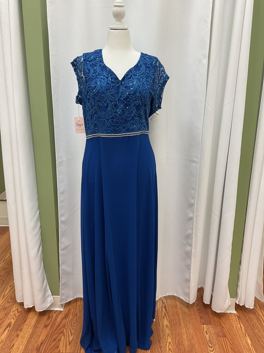 Ocean Blue Long Dress