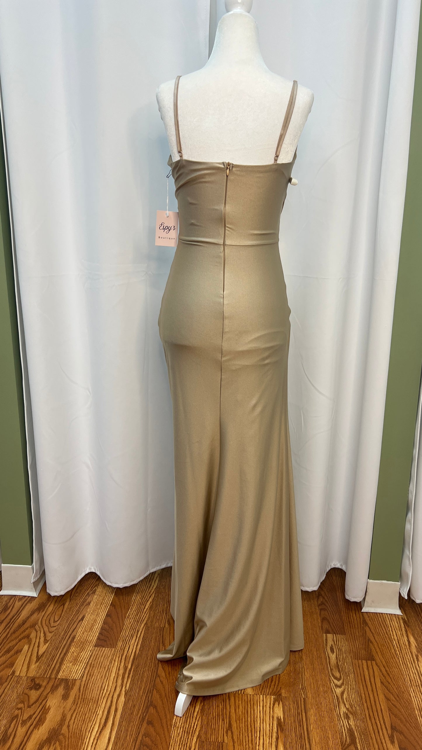 Gold Long Dress
