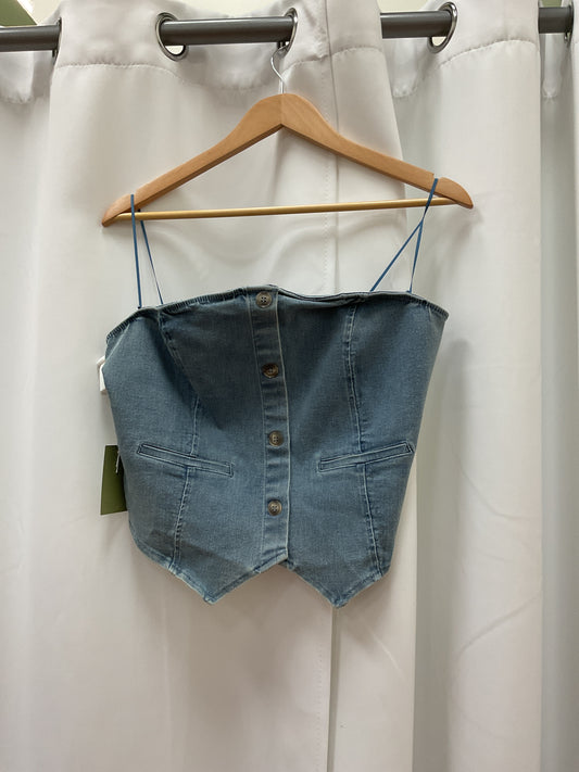 Denim top