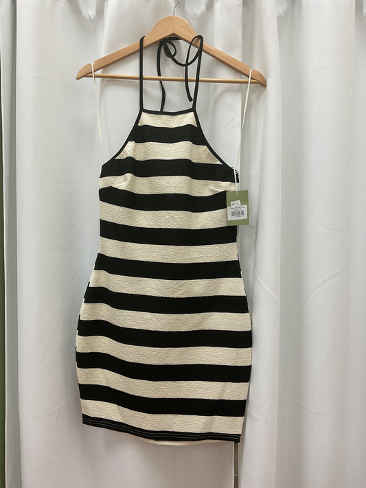 Short striped mini