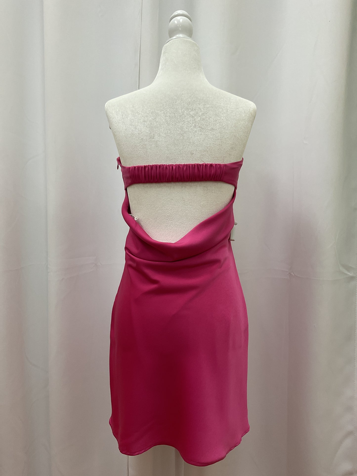 Cotton Candy Hot Pink Mini Dress