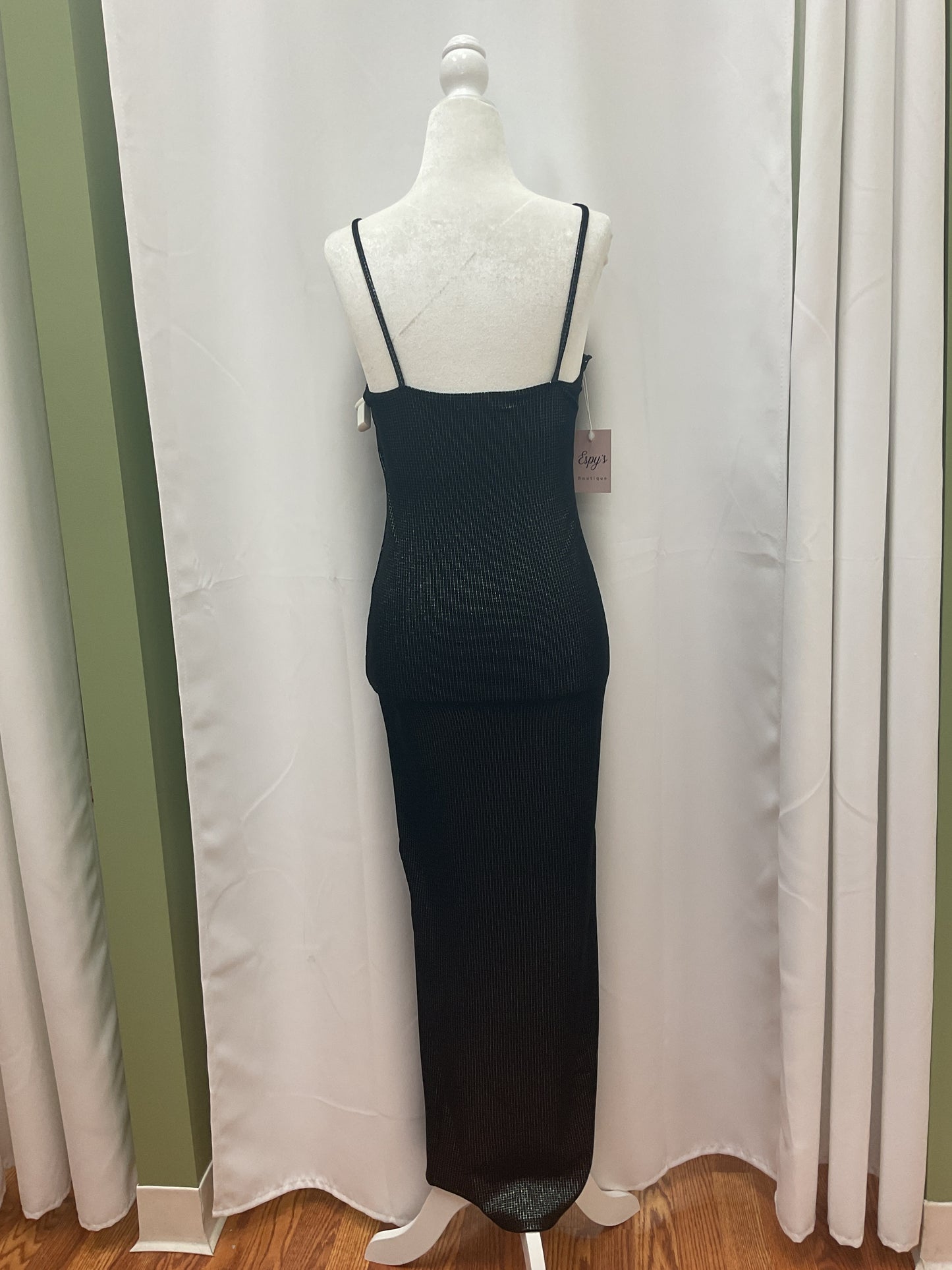 Black sparkly Night Party Dress