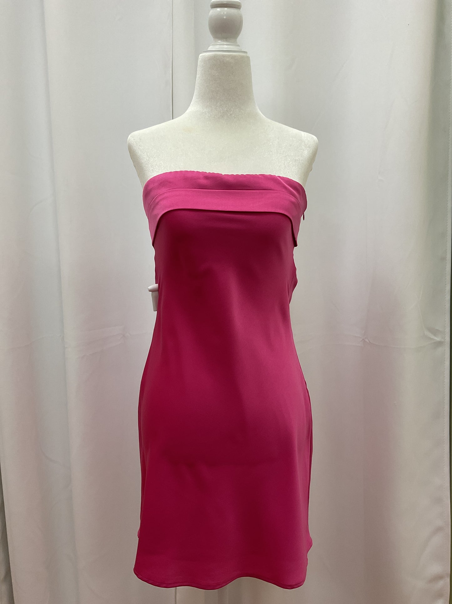 Cotton Candy Hot Pink Mini Dress