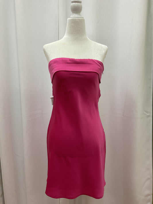 Cotton Candy Hot Pink Mini Dress