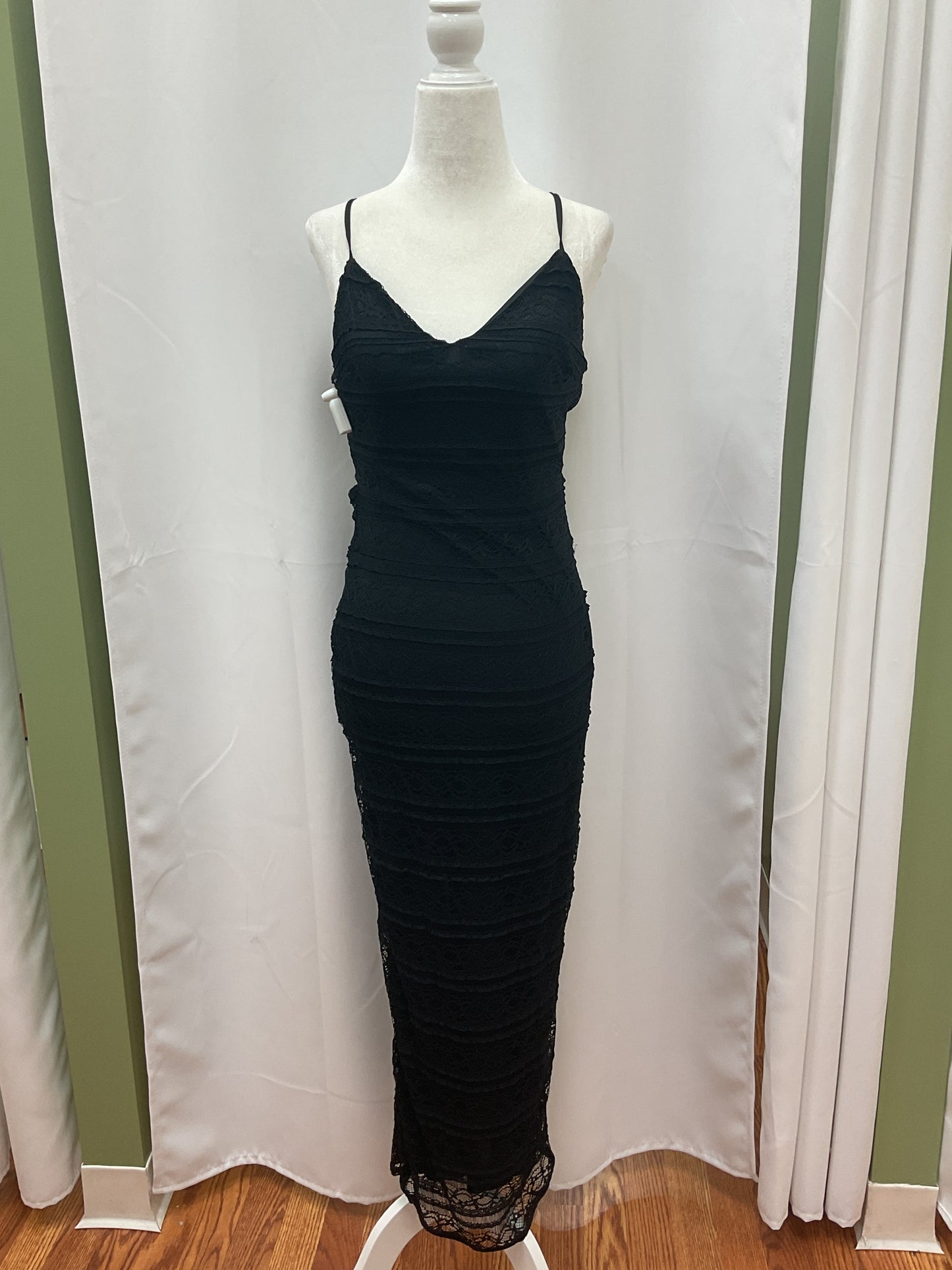 Black Crossed Dress