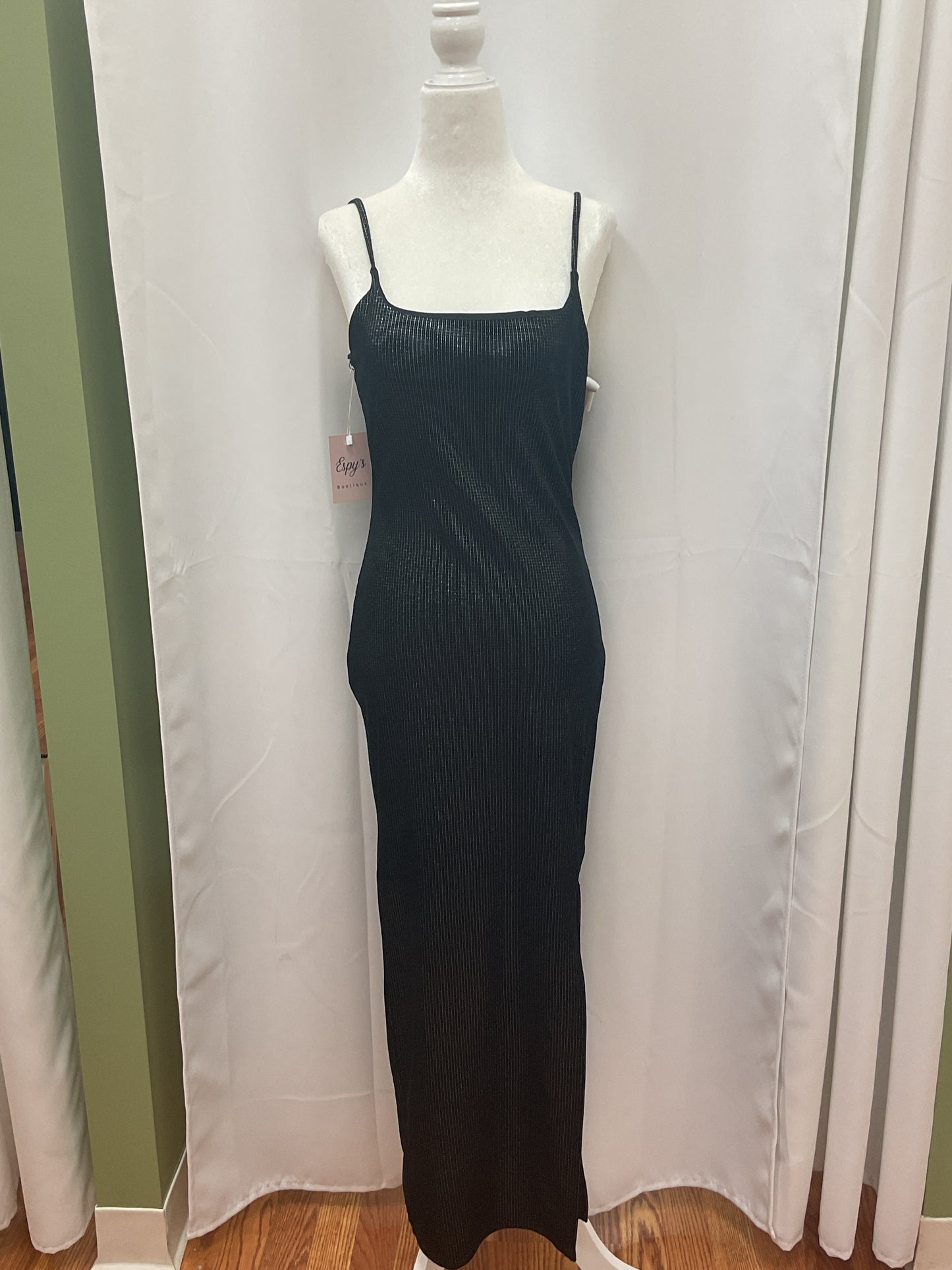 Black sparkly Night Party Dress