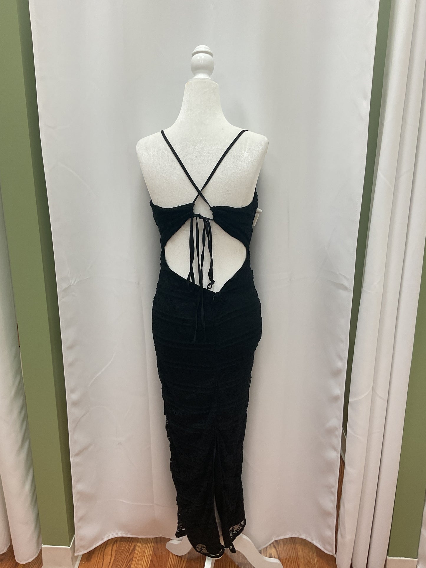 Black Crossed Dress