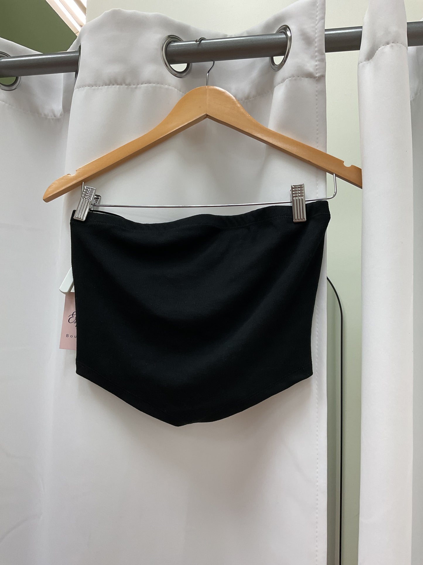 Black tube top