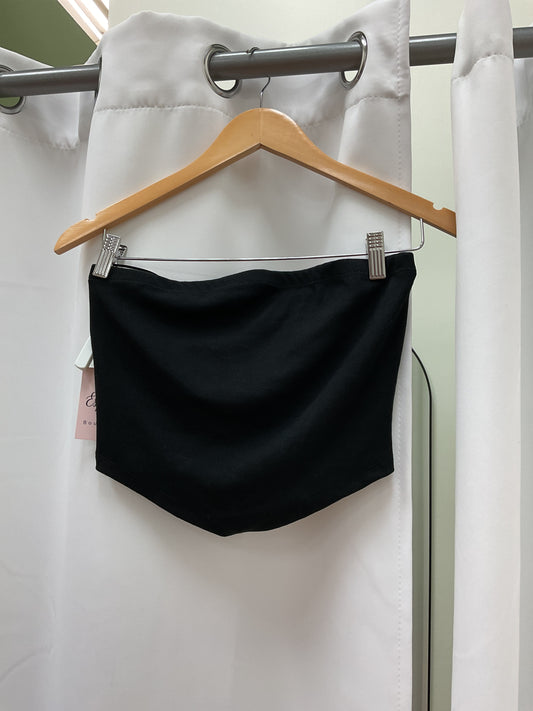 Black tube top