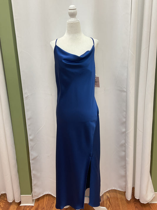 Sapphire Slick Dress