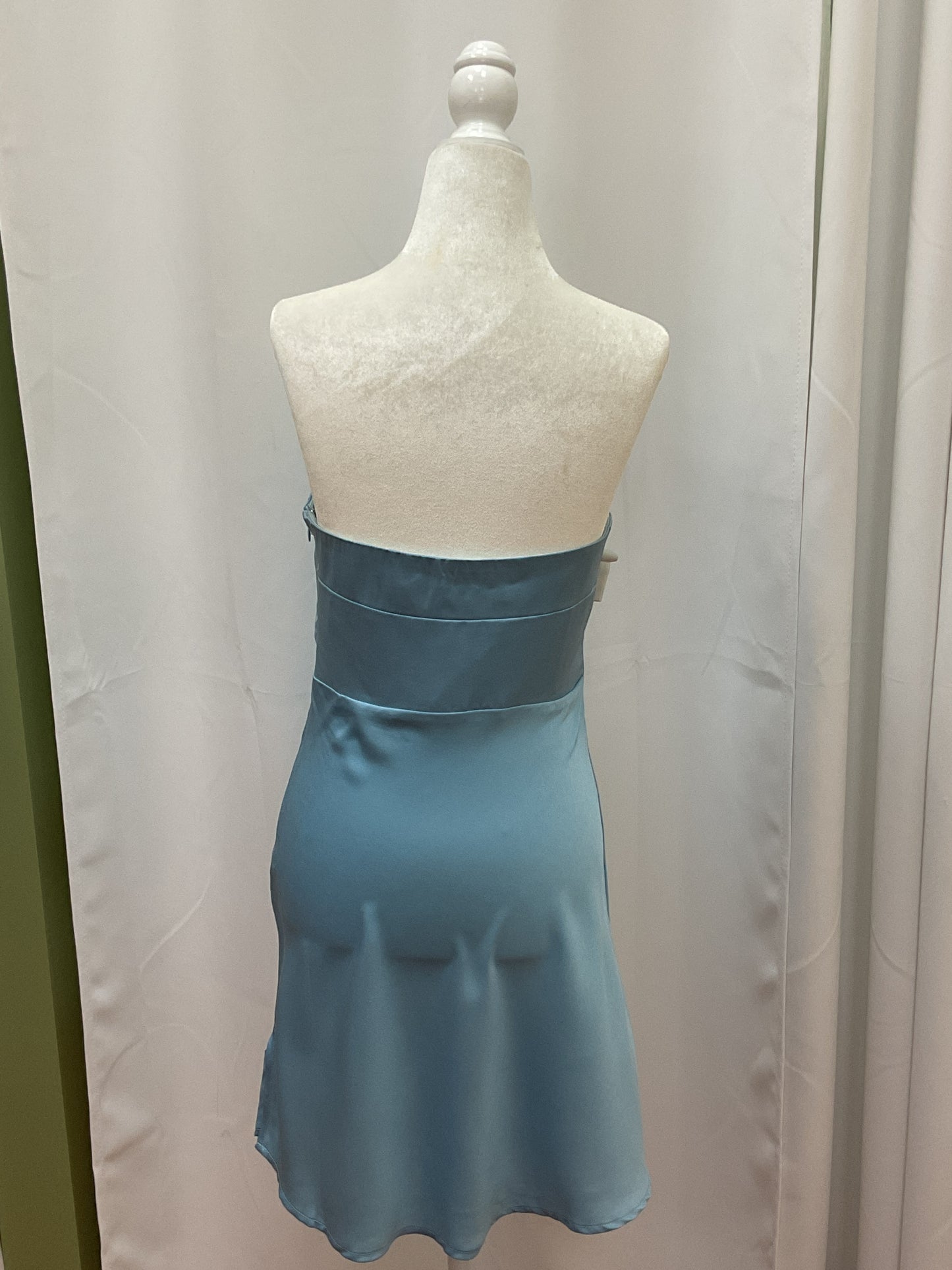 Water Strapless Short Dress