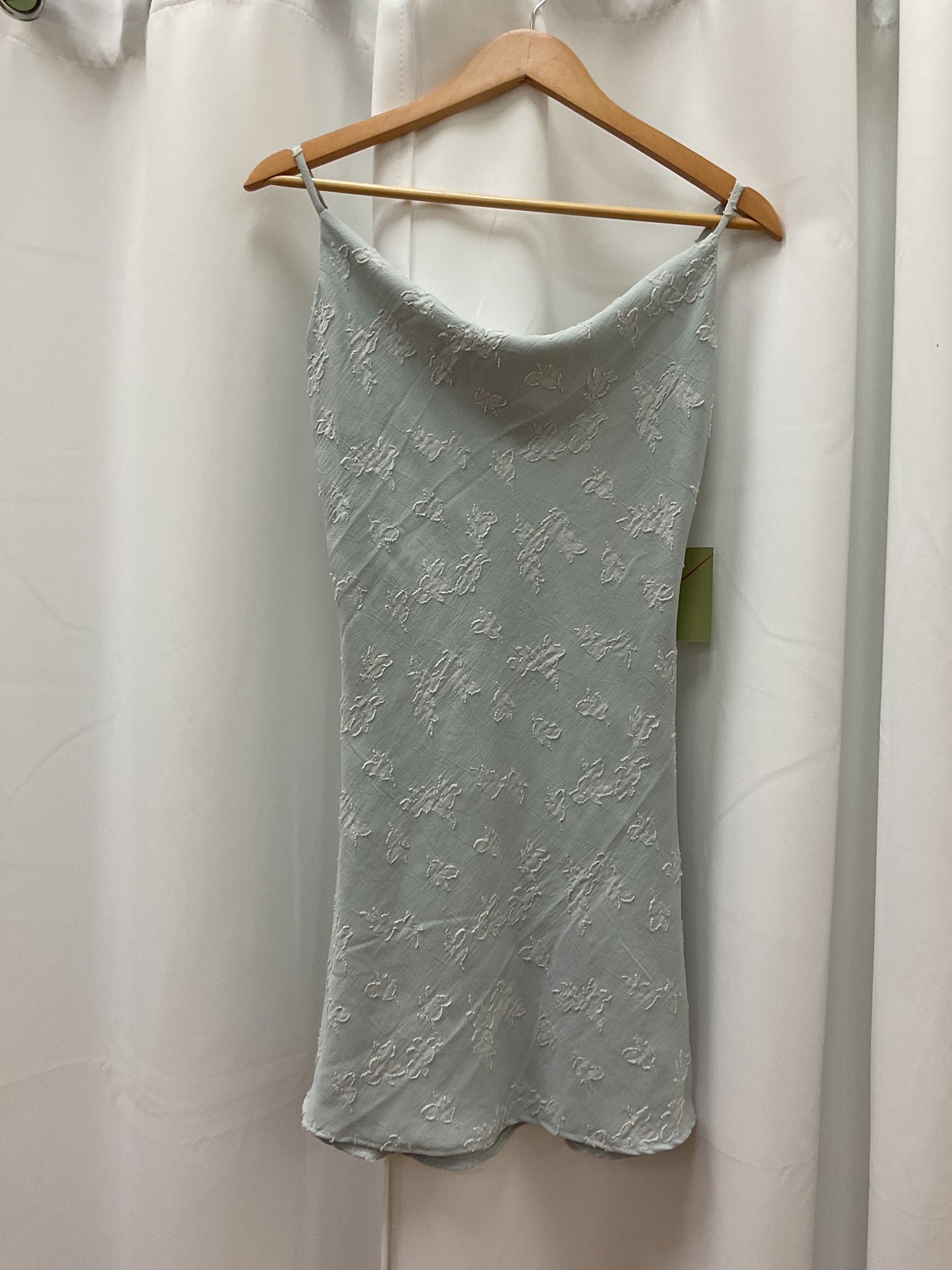 Baby blue dress