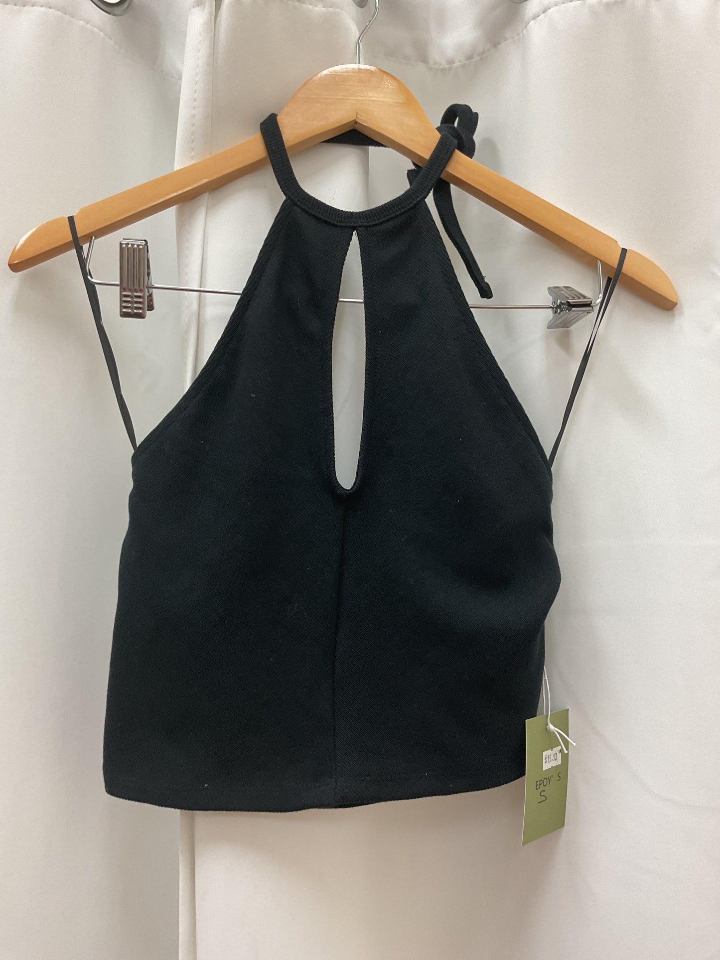 Black crop top