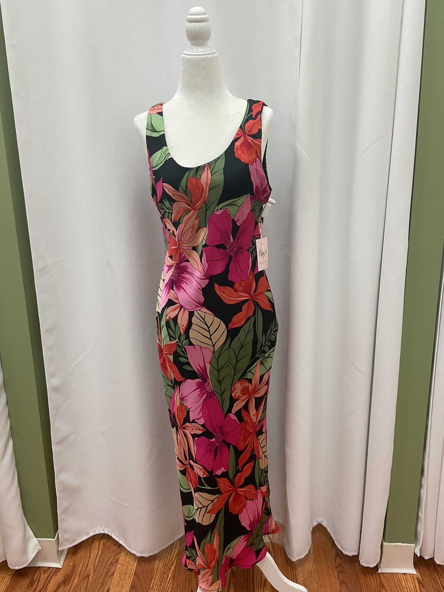 Black Floral Dress