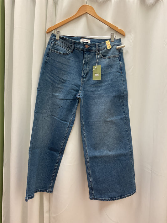 Vibrant wide leg jeans