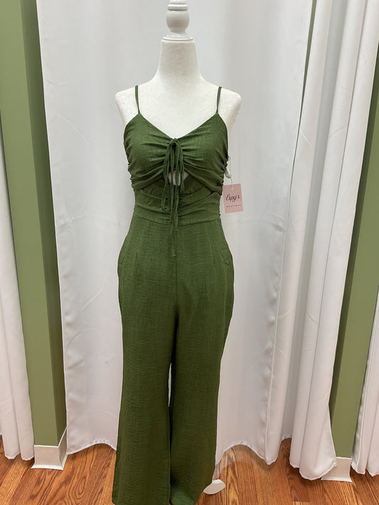 Forest Green Legged Dress