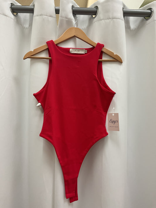 Red bodysuit