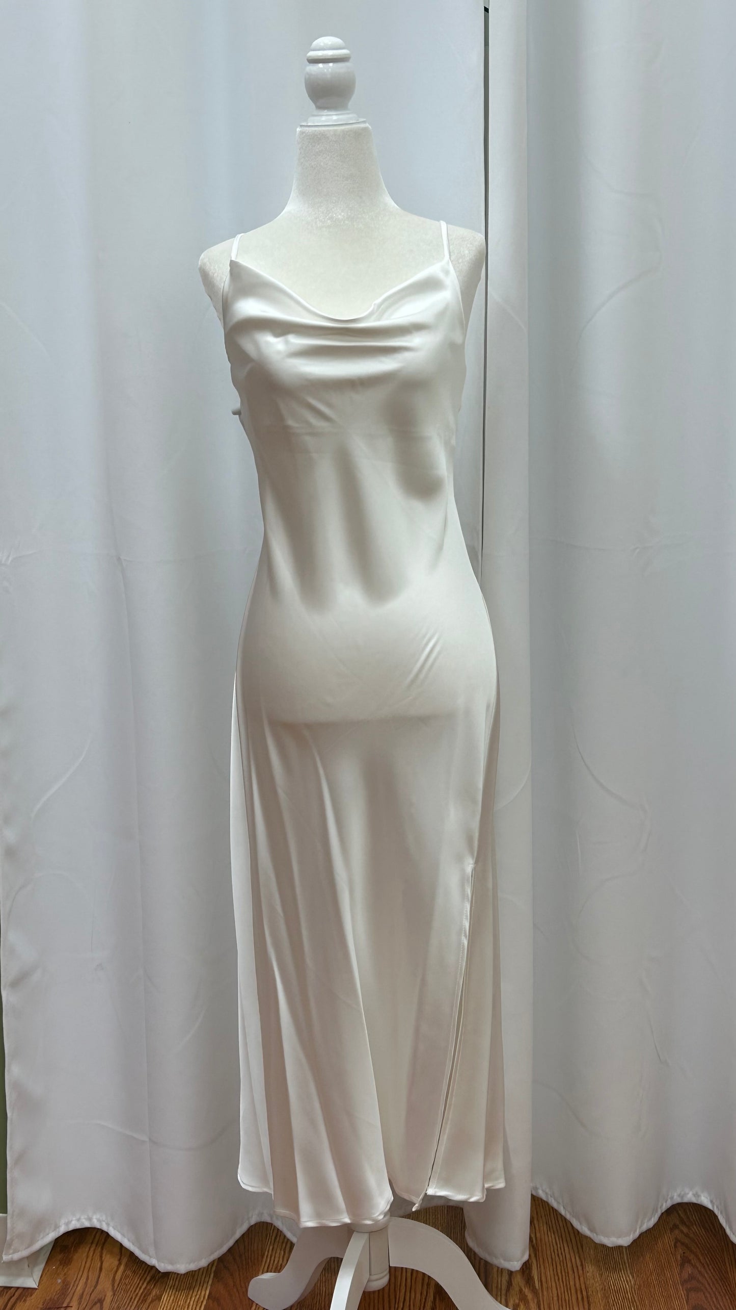 Ivory Silk Dress