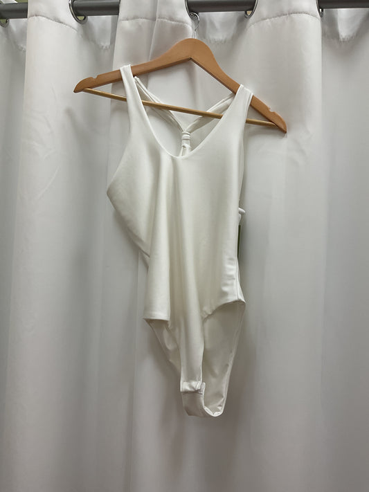White bodysuit cross